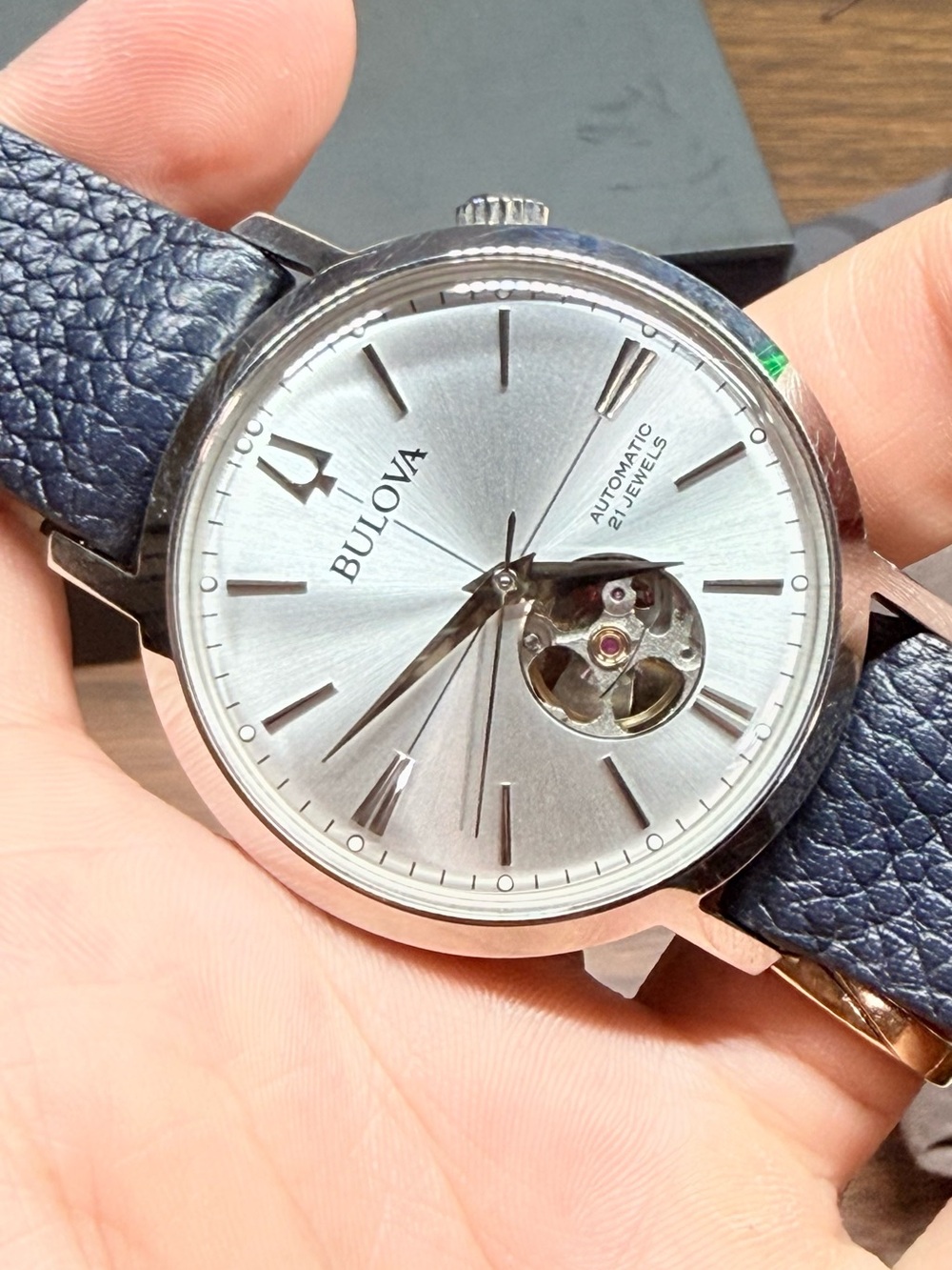 Bulova Automatic open heart